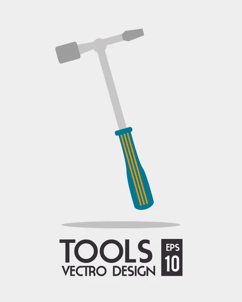 Herramientas de reparación de construcción gráfico — Vector de stock