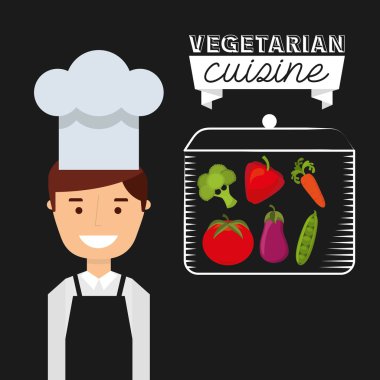 sağlıklı Vejetaryen yiyecekler tasarım