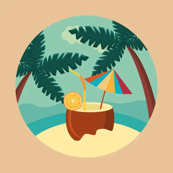 Summer and travel — Stock Vector