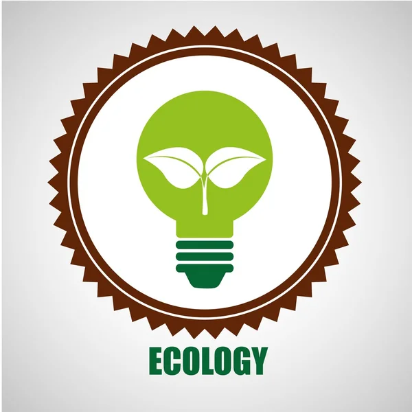 Ecologische geest ontwerp — Stockvector