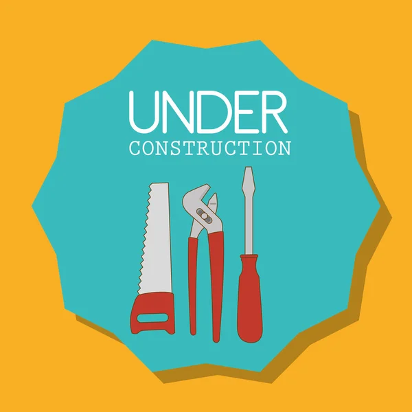 Construction and tools — Stock Vector