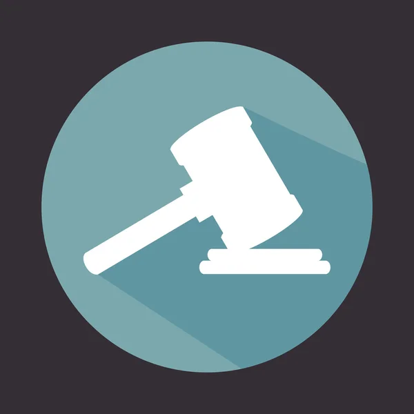 Právo a právní spravedlnosti grafiky — Stockový vektor