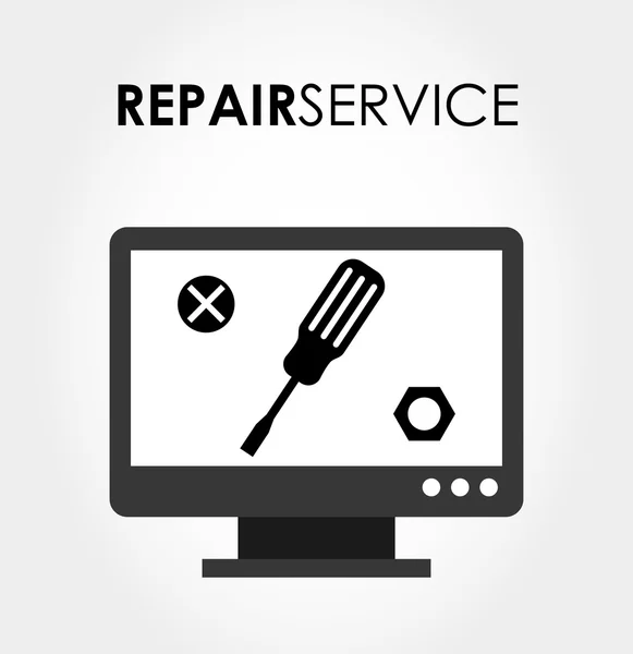 Repair service design — Stock Vector