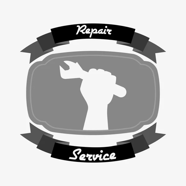 修理サービスの設計 — ストックベクタ