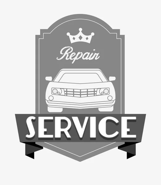 Conception de service de réparation — Image vectorielle