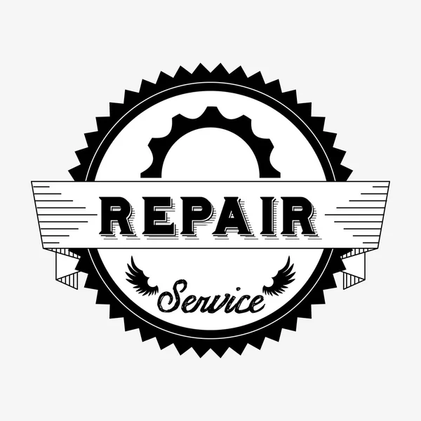 Repair service design — Stock Vector