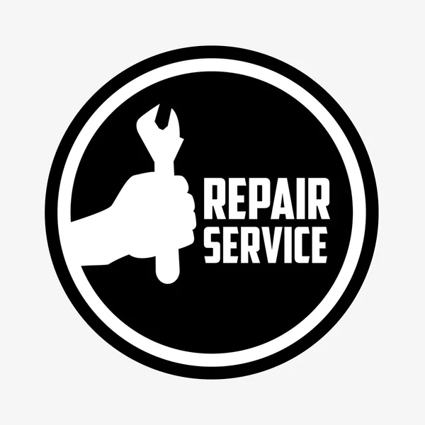 Repair service design — Stock Vector