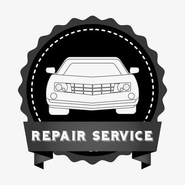 Conception de service de réparation — Image vectorielle