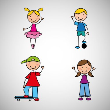 mutlu çocuklar tasarım