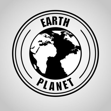 Dünya gezegeni tasarım 