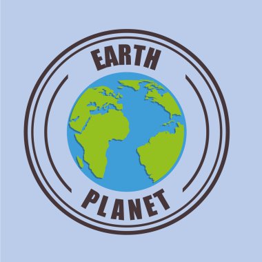 Dünya gezegeni tasarım 