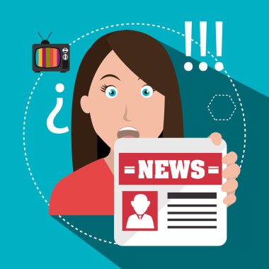 Kitle iletişim araçları haber grafik 