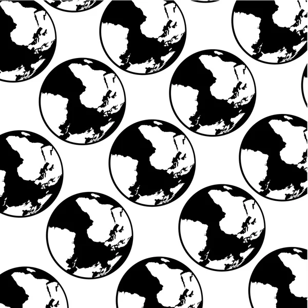 지구 행성 디자인 — 스톡 벡터