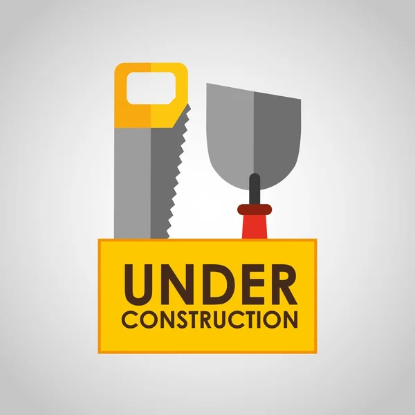 Under construction design — Stock Vector