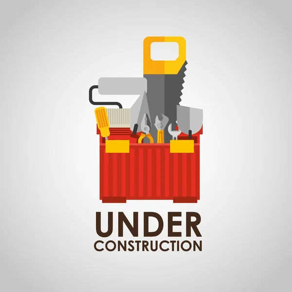 Under construction design — Stock Vector