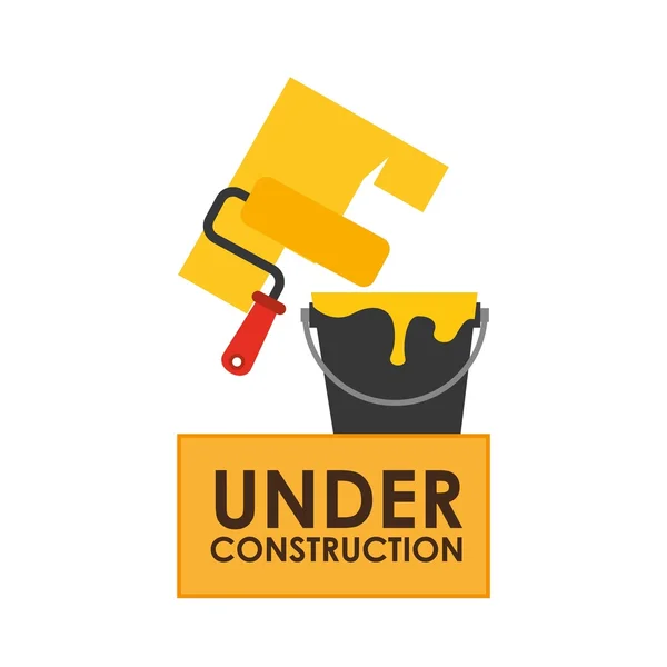 Under construction design — Stock Vector