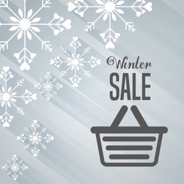 Kış satış tasarım 