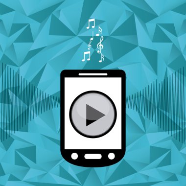 müzik simgesi tasarım 