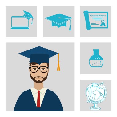 Üniversite öğrencileri mezuniyet