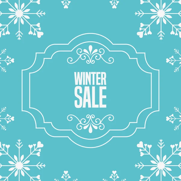 Kış satış tasarım 