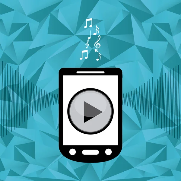 müzik simgesi tasarım 