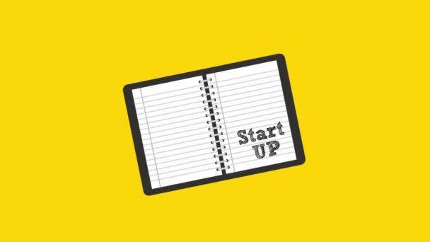 Conception de démarrage avec ordinateur portable 