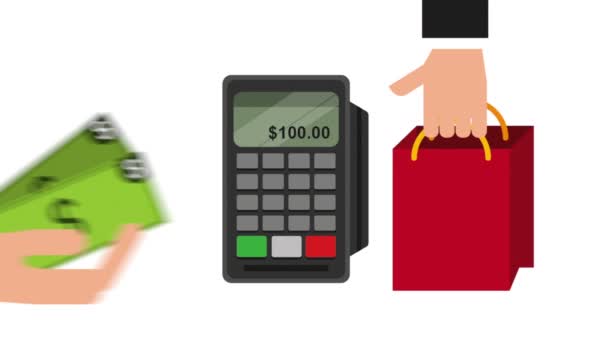 Design icône shopping 