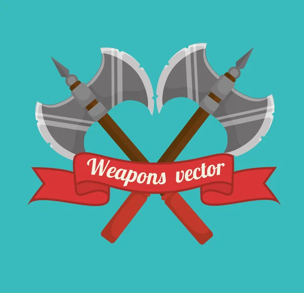 Armas y armas — Vector de stock