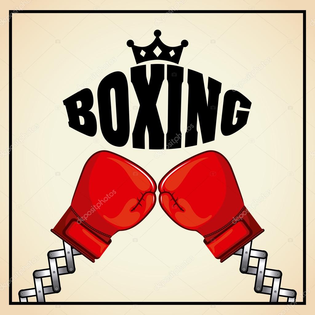 Boxing gloves design 