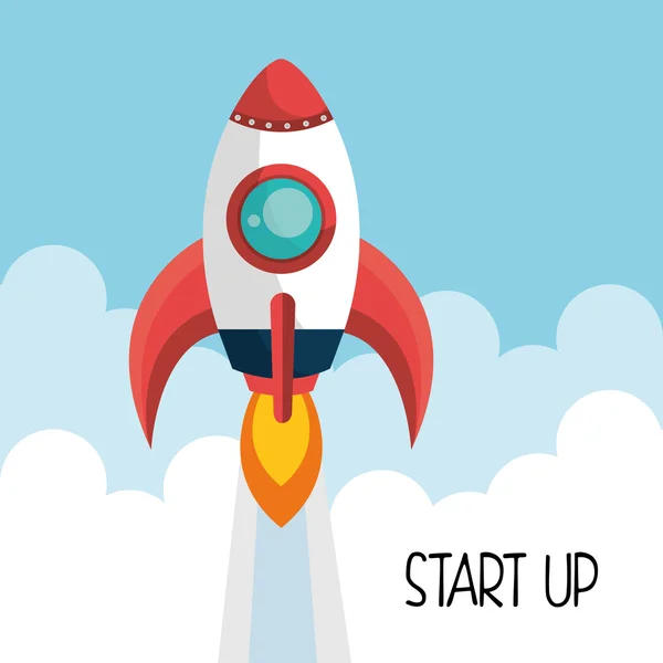 Start-up-Unternehmen — Stockvektor