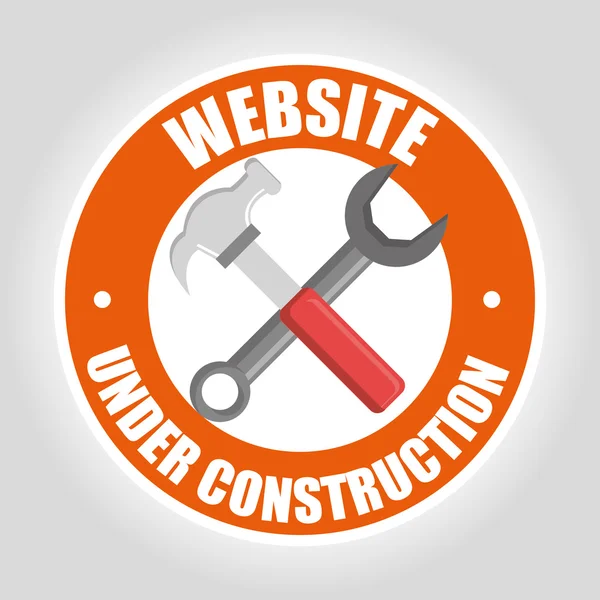 En construction et outils — Image vectorielle