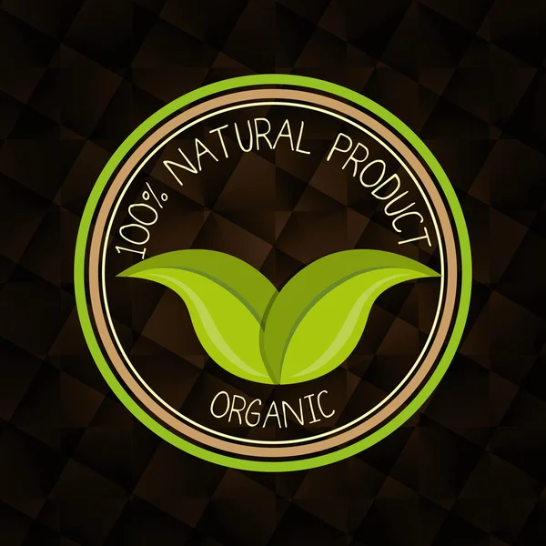 Naturalne i ekologiczne jedzenie — Wektor stockowy