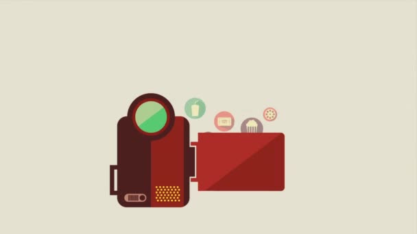 Cinéma icône design 