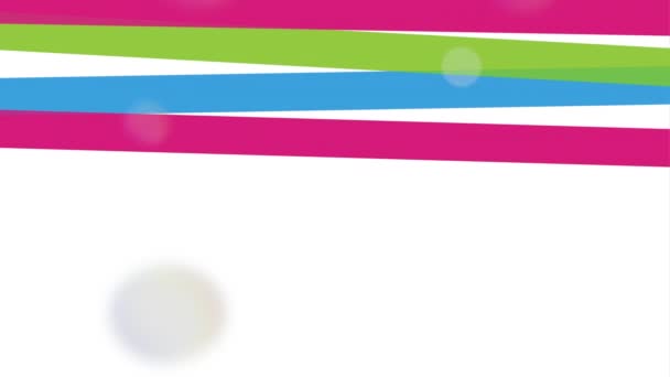 Fond avec des lignes colorées 