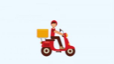 Gıda teslim tasarım, Video animasyon