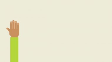 Tasarım, Video animasyon ellerini kaldırdı