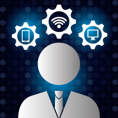 Güvenlik sistem ve teknolojileri grafik tasarım