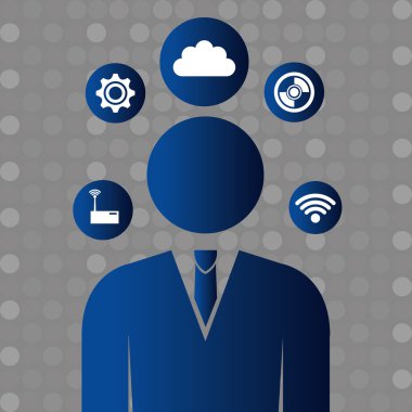 Güvenlik sistem ve teknolojileri grafik tasarım