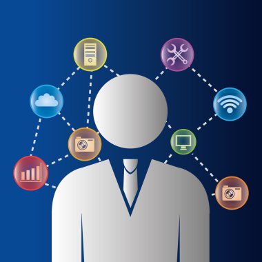 Güvenlik sistem ve teknolojileri grafik tasarım