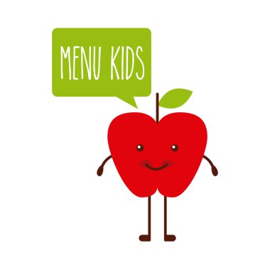 Kids menü tasarımı