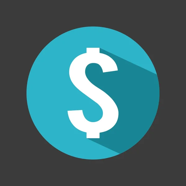 Peníze symbolu designu — Stockový vektor