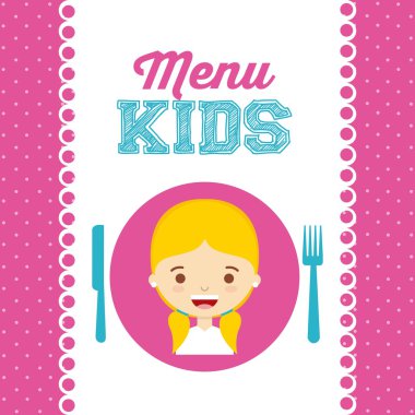 Kids menü tasarımı 