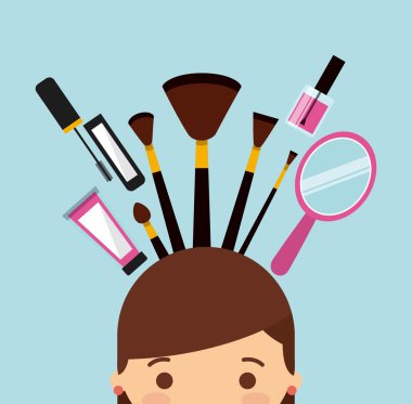 Makyaj kadın tasarım