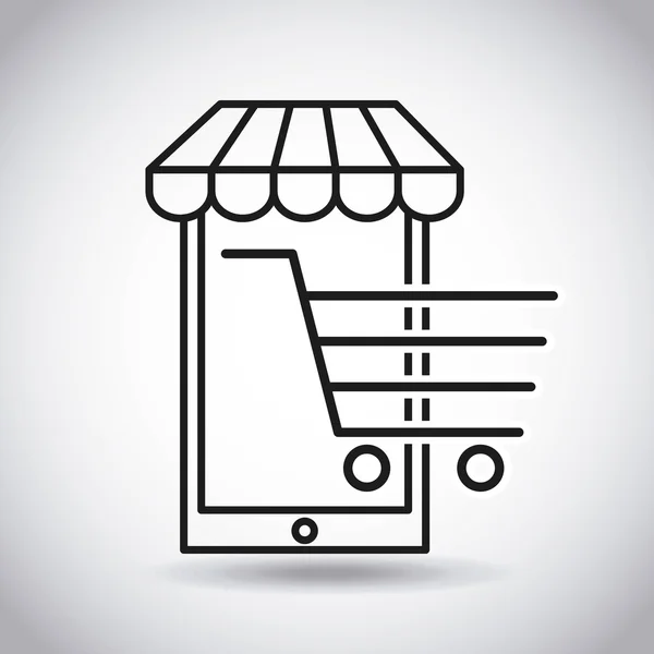 E-commerce icons design — Stock Vector
