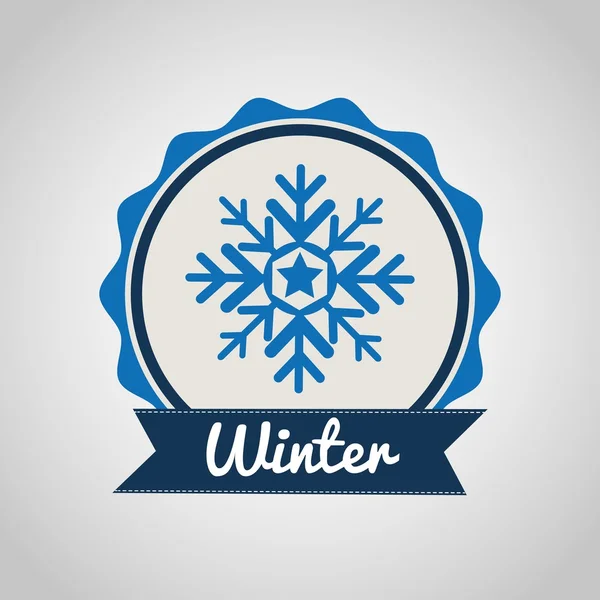 Зимовий сезон дизайн — стоковий вектор