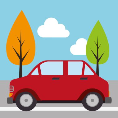 Park bölgesi grafik