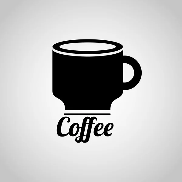 Delicioso diseño de café — Vector de stock