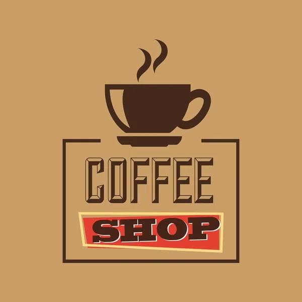 Délicieux design de café — Image vectorielle