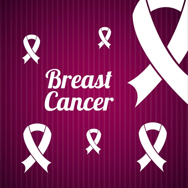 Breast cancer design — Stock vektor