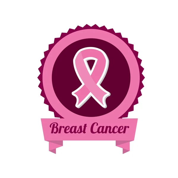 Breast cancer design — Stock vektor